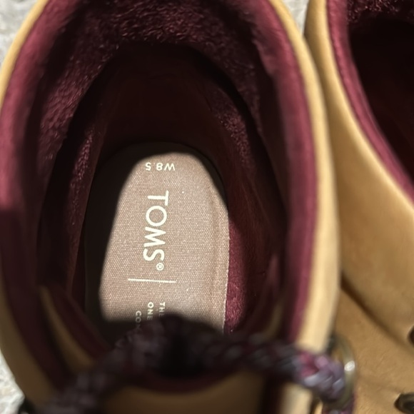 TOMS brown Melrose Wedge Boots - Picture 9 of 9